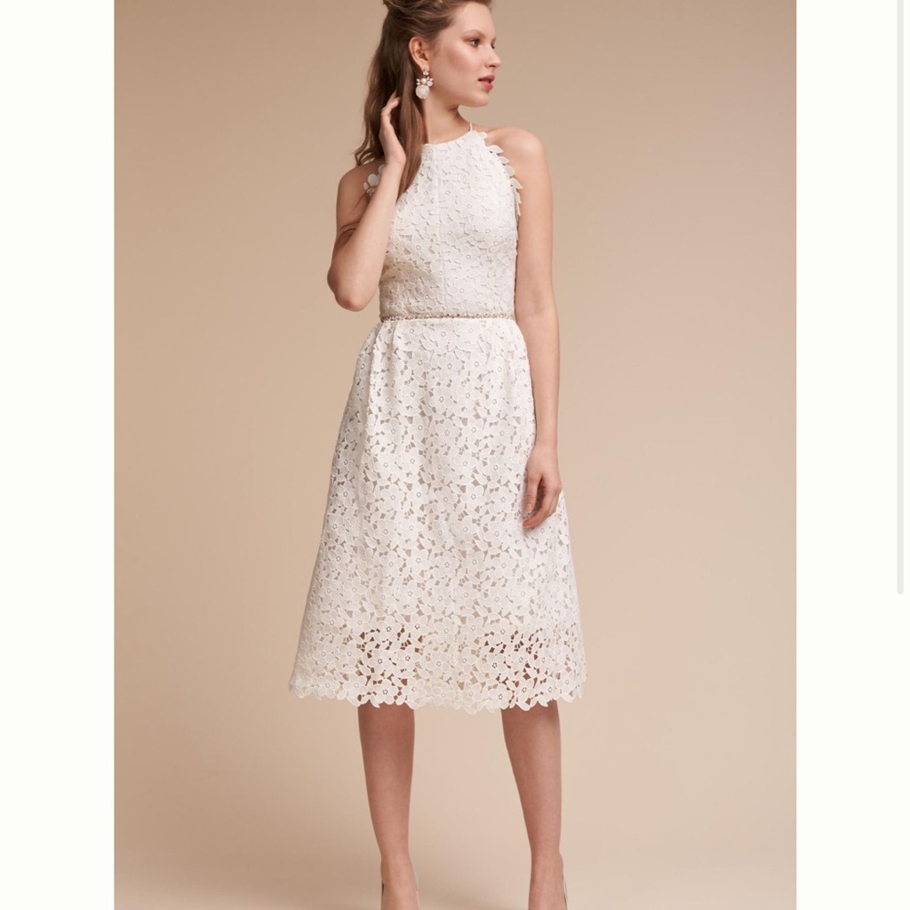 White Lace James Dress